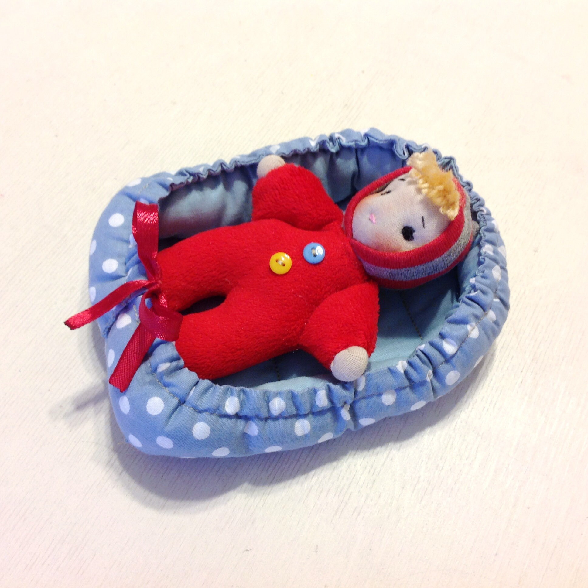 Tiny Doll in Sleeping Bag Sewing Pattern & Tutorial PDF Mini Etsy