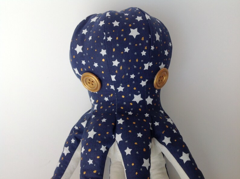 Octopus sewing pattern & tutorial PDF Octopus pattern Sea Etsy
