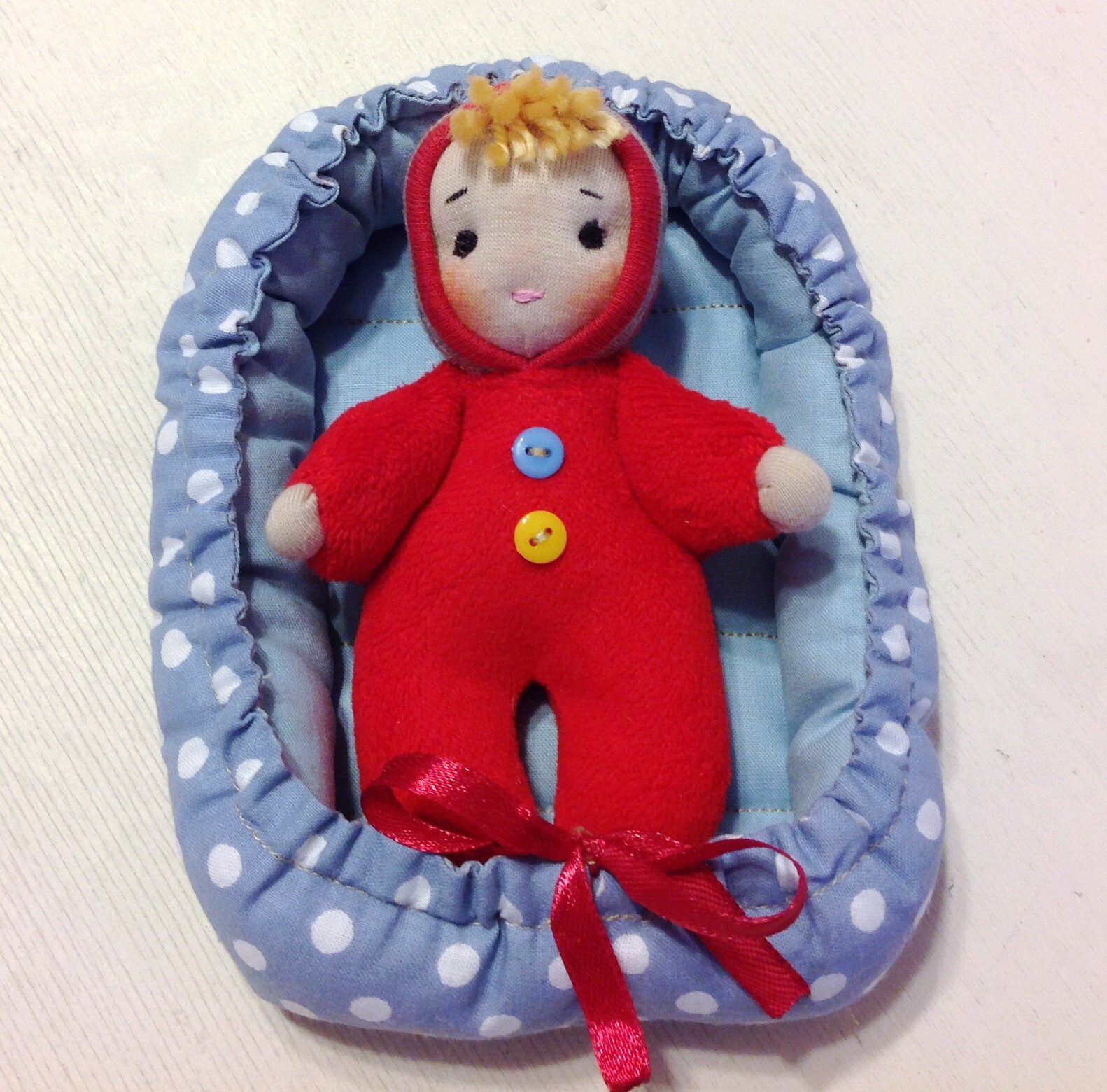 Tiny Doll in Sleeping Bag Sewing Pattern & Tutorial PDF Mini Etsy