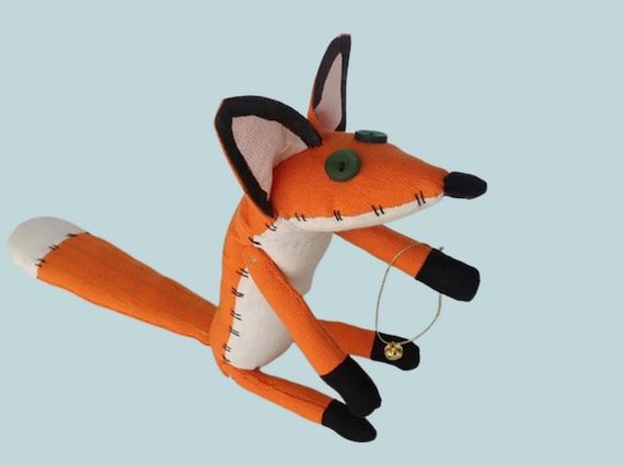 Petit prince renard en peluche peluche renard dessin animé renard Art poupée  renard 16 Plushie renard tissu chiffon poupée Fantasy Mr. Fox -  France