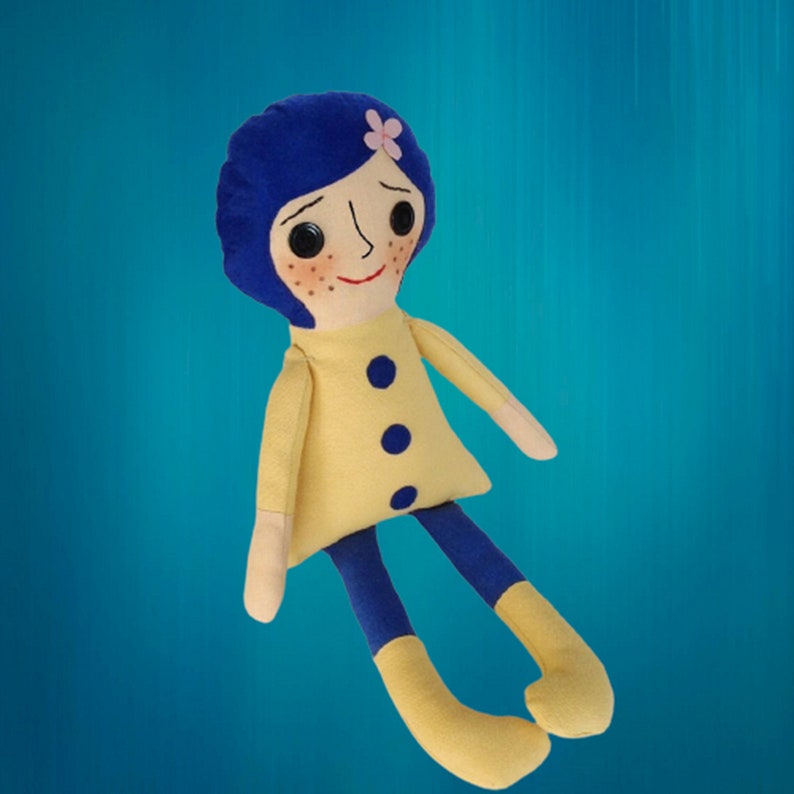 Coraline Doll Sewing Pattern & Tutorial PDF Rag Doll Pattern Etsy