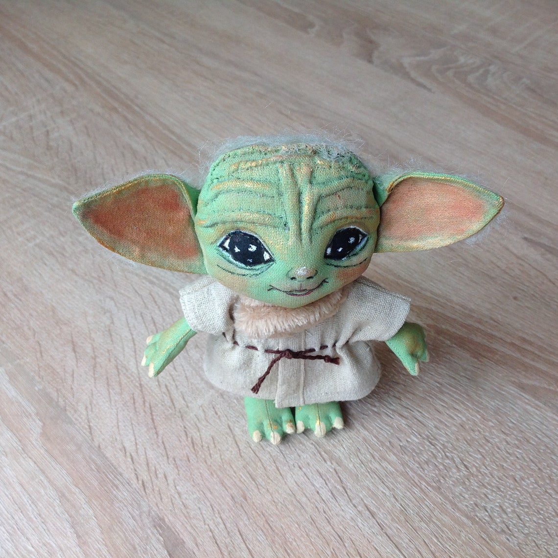 Baby Yoda Toy Baby Alien Plush Doll Art Doll Anthropomorphic | Etsy