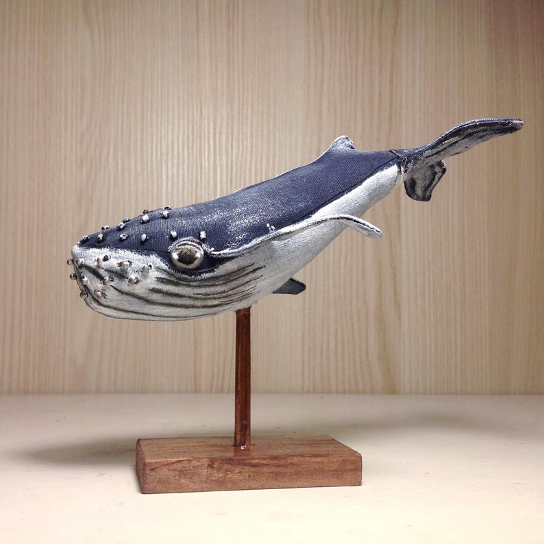 Humpback Whale Blue Whale Whale Figurine Whale Sculpture Whale Etsy