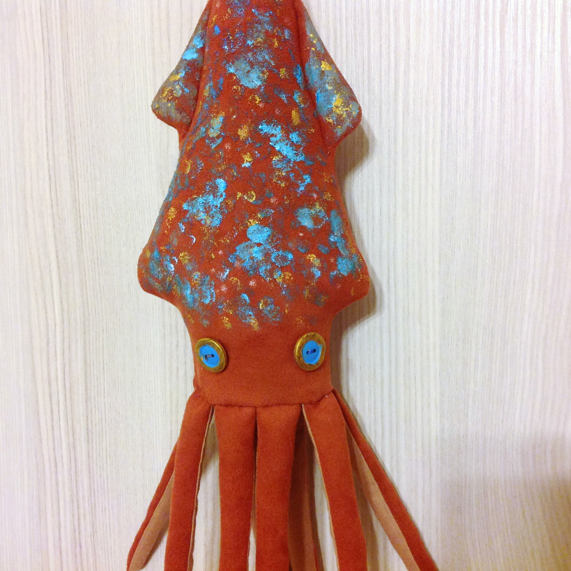 Squid sewing pattern & tutorial Squid pattern PDF DIY Sea Etsy