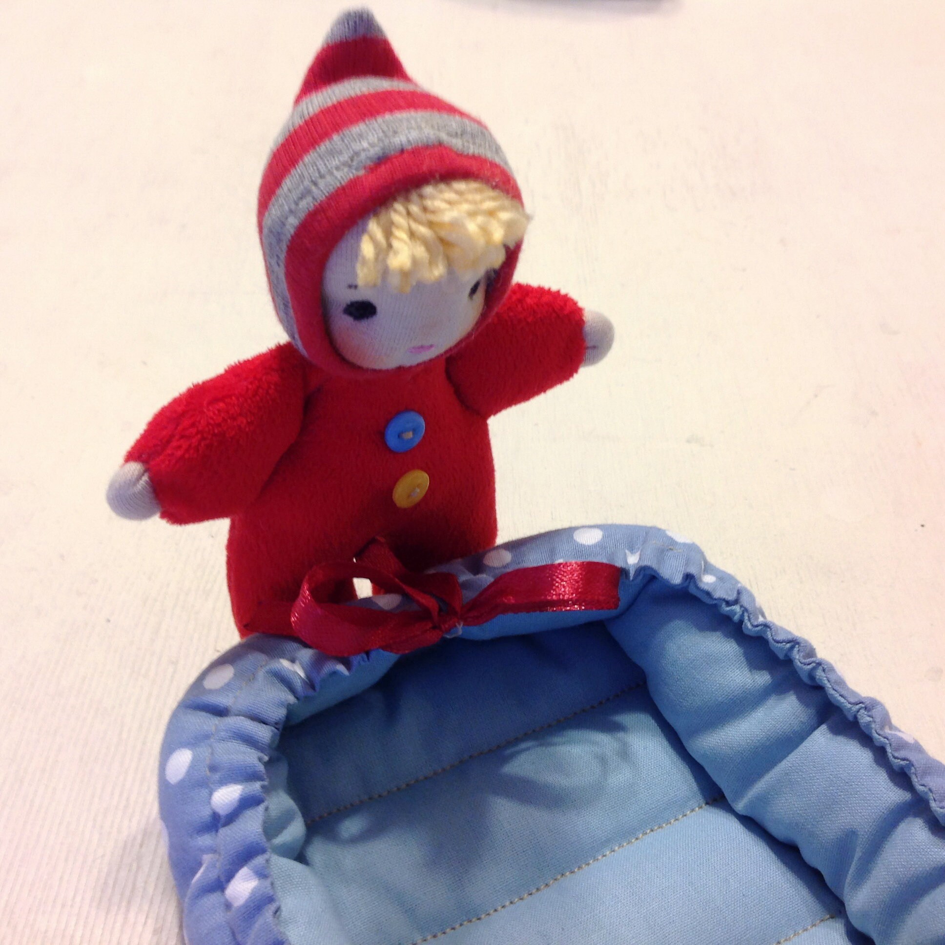 Tiny Doll in Sleeping Bag Sewing Pattern & Tutorial PDF Mini Etsy
