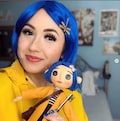 Custom Coraline Doll – Personalized Mini Me OOAK Art Doll product logo