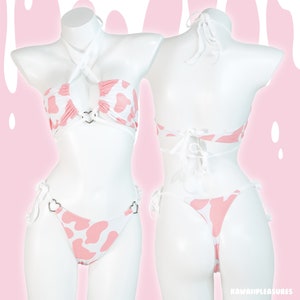 Sexy Underwear Bra Set Cartoon Cute Plush Sweet Bra Set Plus