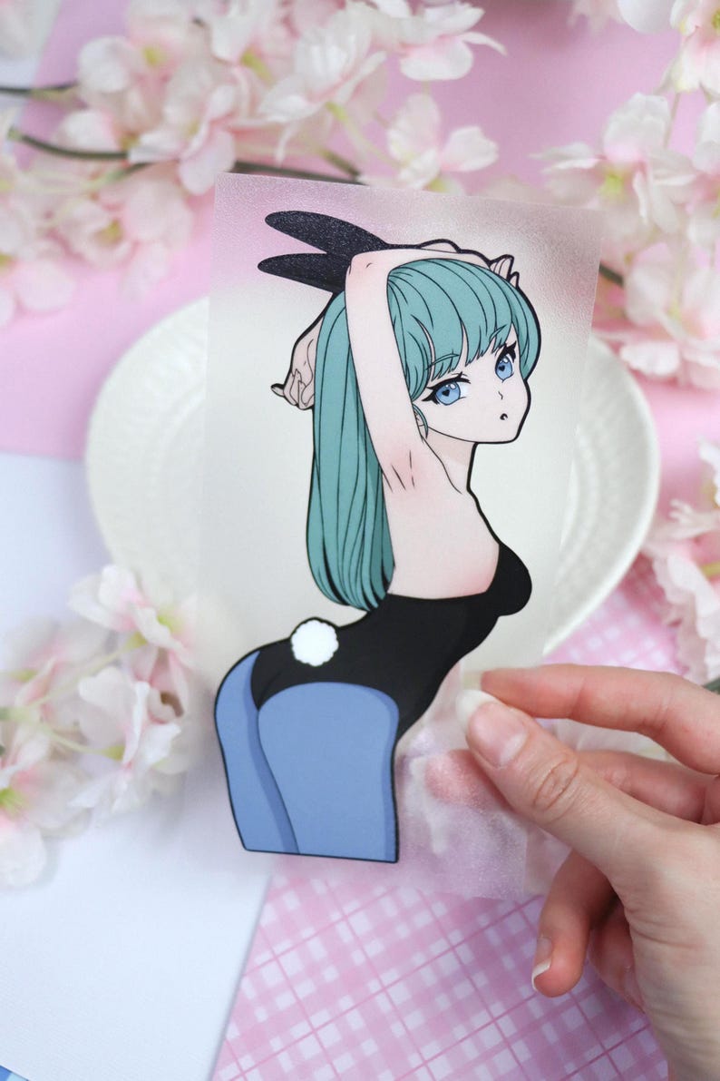 Bunny Bulma DBZ Vinyl Sticker | Anime Car Decal - Etsy
