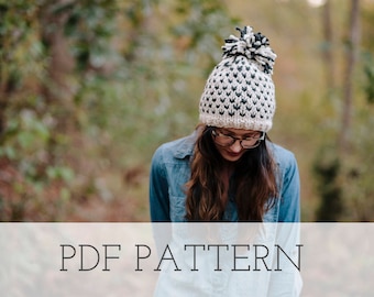 Dottie Hat - Easy Knitting Pattern