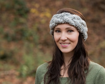 Allison Chunky Knit Braid Women's Headband - Winter Accessories - Made to Order