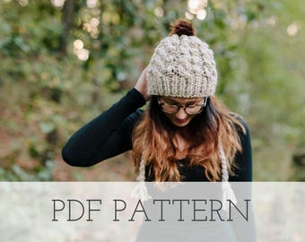 Liesel Knitting Hat PATTERN