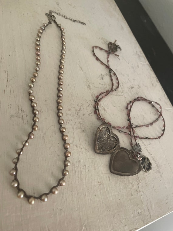 Necklaces Made from Antique Pieces