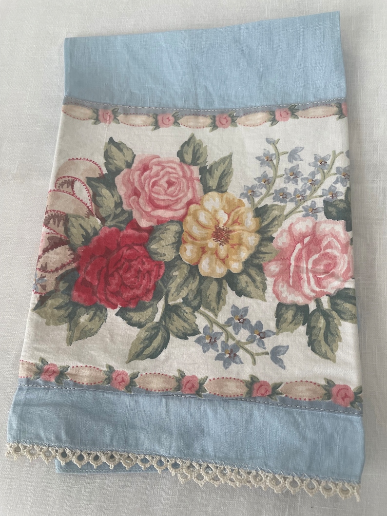 Old English Hand Towels Etsy