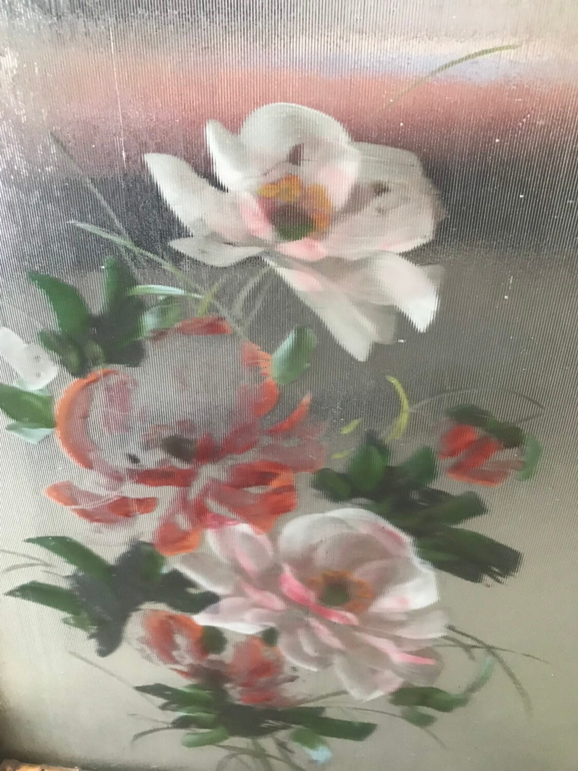 Antiker Französischer Kaminschirm aus Bambus Pick Up | Etsy