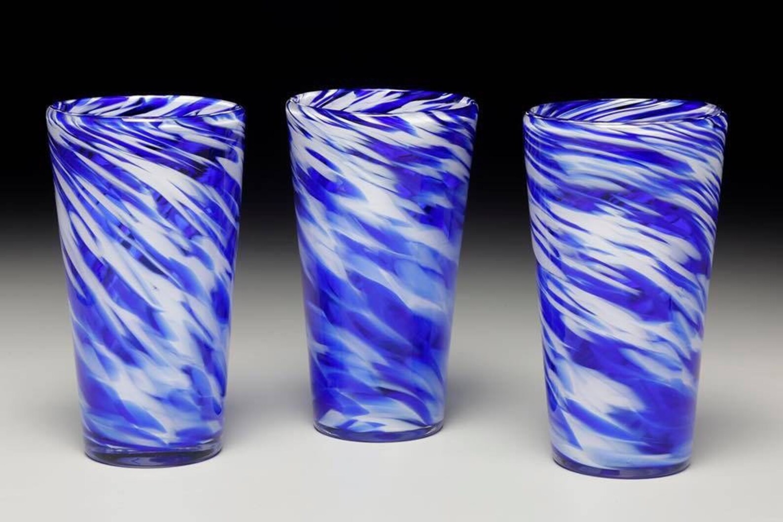 Hand Blown Beer Glass Hand Blown Glassware Blown Glass Etsy