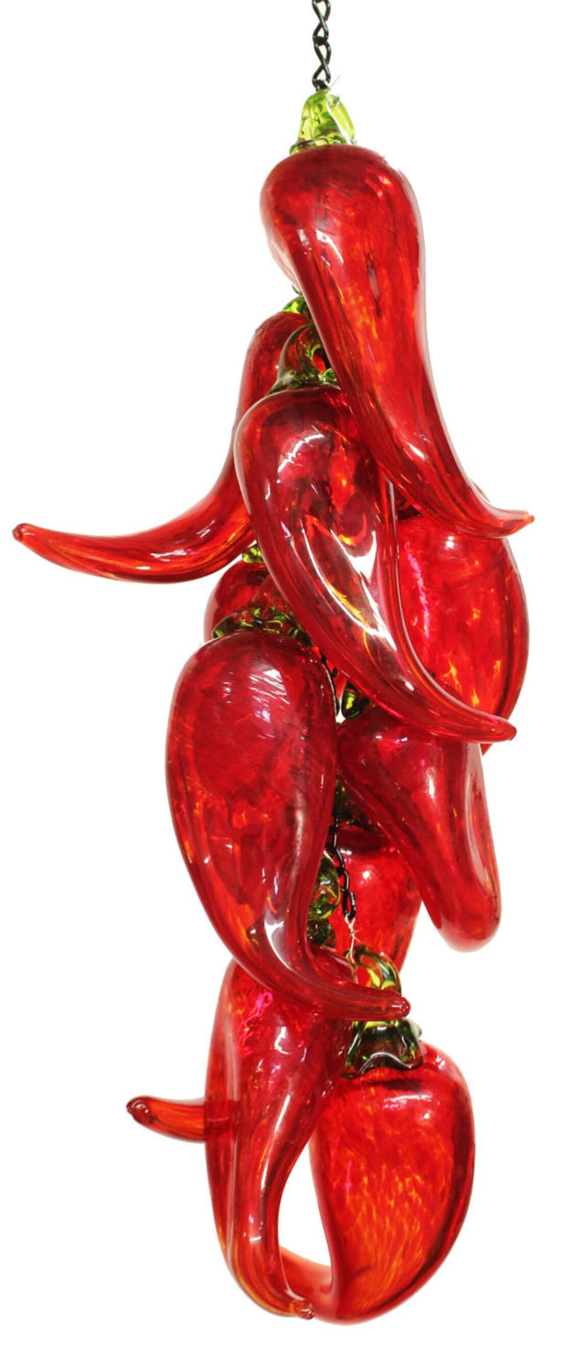 Blown Glass Chili Pepper Chili pepper Hand Blown Glassware Etsy