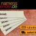 see more listings in the Labels zum Beschriften section