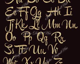 Glitter alphabet clipart Gold alphabet clip art Gold alphabet letters Glitter gold letters Glitter font clipart Gold numbers clipart overlay