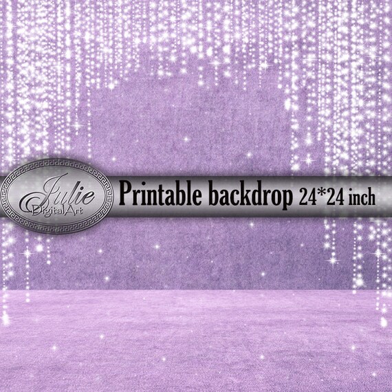 Purple Velvet String Light Digital Backdrop For Photographers Christmas Purple Velvet String Light Digital Backdrop For Photographers Christmas