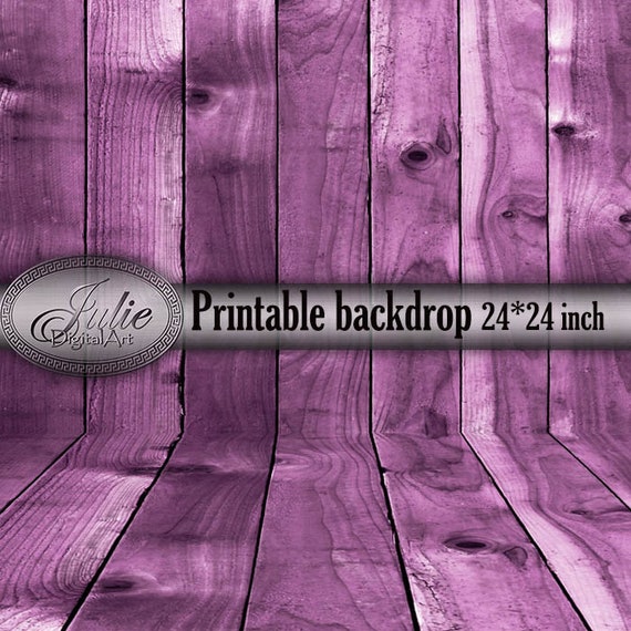 Purple Wood Texture Wall Wood Floor Digital Backdrop For