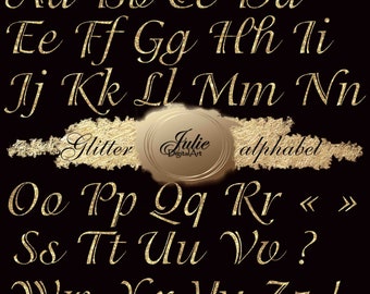 Glitter font clipart Gold font Glitter gold alphabet Cursive font Gold glitter font Glitter letter Gold letters clip art Glitter numbers PNG