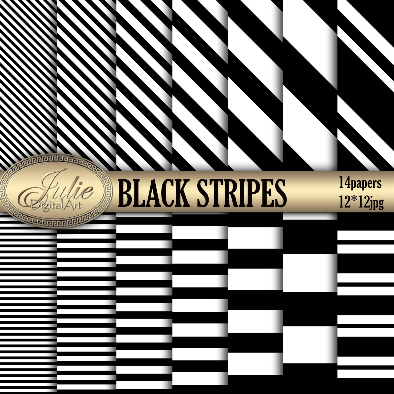 black and white stripes background geometric stripes digital etsy black stripe background