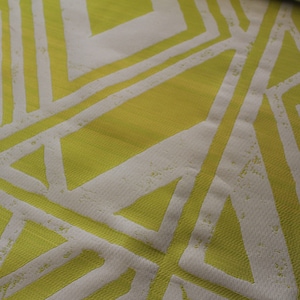 Designers Guild &quot;Valbonella Achelmilla&quot; Lemongrass, Woven Silk Satin, Drapery Upholstery Fabric, From Jane Hall Design
