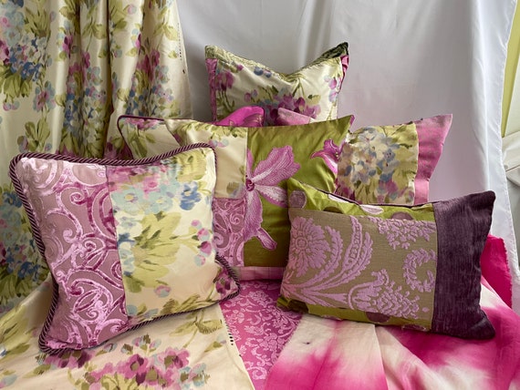 Mauve decorative pillows cheap