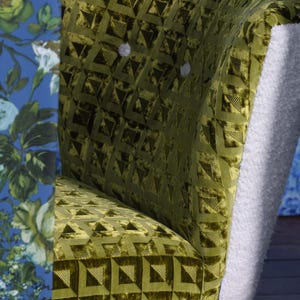 Designers Guild  “Montserrat-Leaf”  Velvet Jacquard-Upholstery Velvet Fabric- Jane Hall Design2