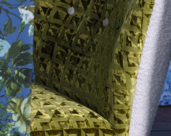 Designers Guild "Montserrat-Leaf" sammetsjacquard - möbeltyg i sammet - Jane Hall Design2