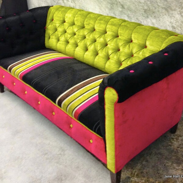 Tufted Sofa Etsy