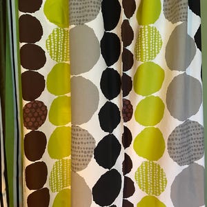 Designers Guild Fabric, &quot;Tribeca&quot; Green- Brown-Black, Curtain Fabric, Upholstery Fabric from Jane Hall Design