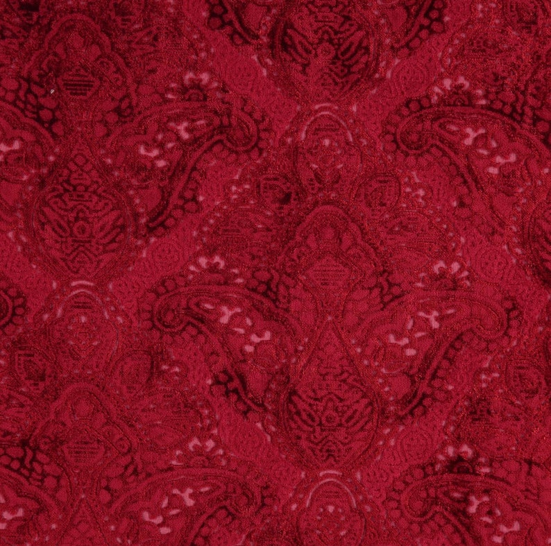 Robert Allen Fabric Teal Blue Embossed Velvet Upholstery and Etsy