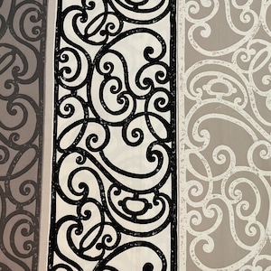 Designers Guild Fabrics- Printed Cotton Stripe Curtain-Upholstery-Fabric- From Jane Hall Design