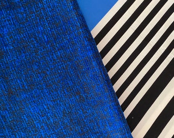 Designers Guild "Trevalles-Cobalt" texturerat möbeltyg med slubbad garn, från Jane Hall Design