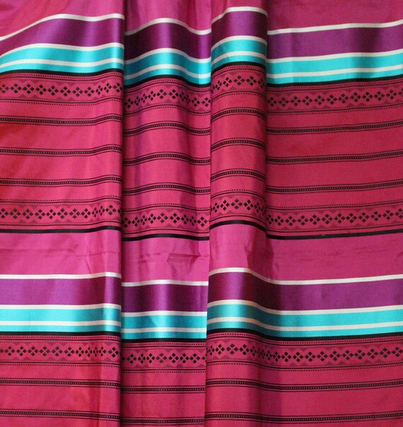 Designers Guild Fuchsia And Turquoise Silk Stripe Fabric Etsy Designers Guild Fuchsia And Turquoise Silk Stripe Fabric Etsy