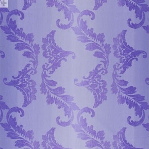 Designers Guild Fabric &quot;Aksu-Amethyst” Purple Printed Cotton-Stripe Pattern, Curtain- Upholstery Fabric-Jane Hall Design