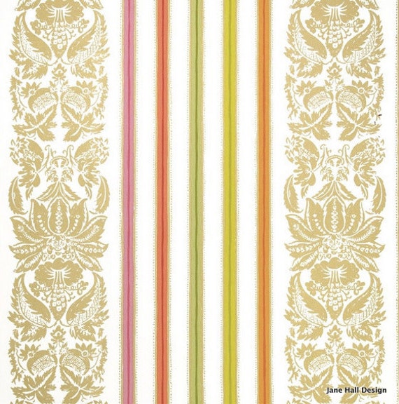 Designers Guild Fabric Pallandro Pink Gold And Etsy Designers Guild Fabric Pallandro Pink Gold And Etsy