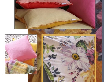 DESIGNERS GUILD ピンクベルベットクッション DESIGNERS GUILD ピンクベルベットクッション - clubenerd.com 日本