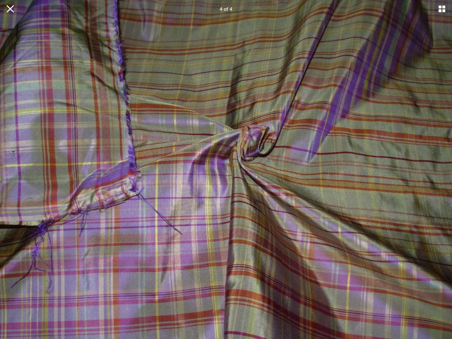 Stroheim and Purple and Green Plaid Pattern Curtain and Home Etsy