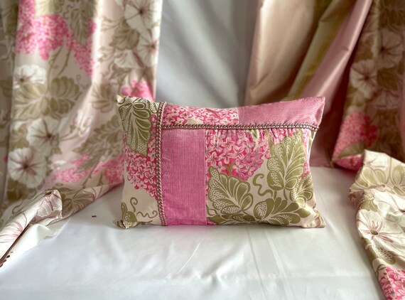DESIGNERS GUILD ピンクベルベットクッション Designers Guild Pavot