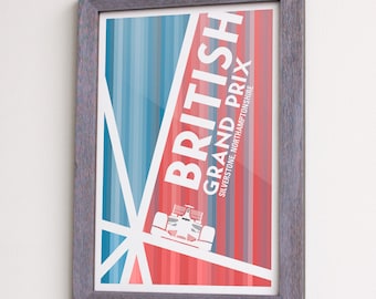 British Grand Prix Poster