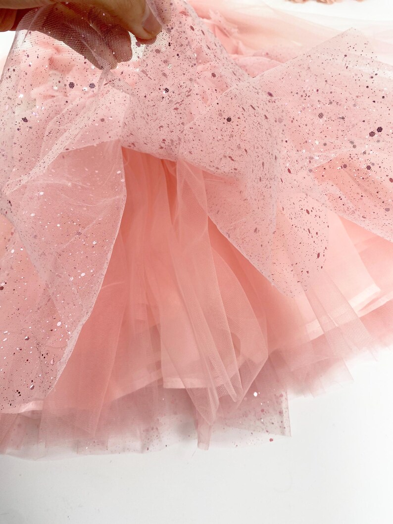 Baby Girls First 1st Birthday Outfit - Dusty pink