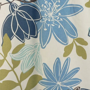 CLEARANCE!! Window Valance - One Lined or Unlined Cotton Curtain Valance.  50x12  Window treatments. Monaco Breeze.