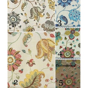 Window Valance, Lined or Unlined Curtain Valance 50x14 50x16 50x18 50x20 Custom Window Treatments. Spring Mix.