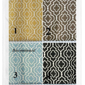 Window Curtains - Pair of drapery curtain panels 24&quot; or 50&quot; wide x 63, 84, 90, 96, 108 & 120&quot; long.  Custom Window Treatments. Donetta.