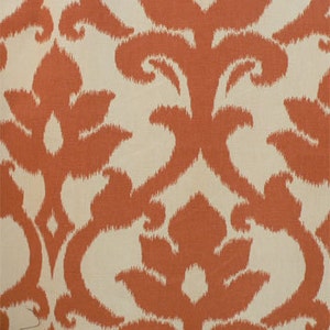 Window Curtains - Pair of cotton drapery curtain panels 24&quot; or 50&quot; wide  63, 84, 90, 96, 108 & 120&quot; long.  Custom Window treatments. Azzuro.