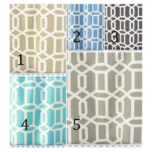 Window Curtains - Pair of drapery curtain panels 24&quot; or 50&quot; wide x 63, 84, 90, 96, 108 & 120&quot; long. Custom Window Treatments. Drapery. Bondi