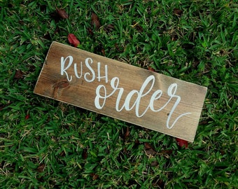 Expedited Rush Order Processing