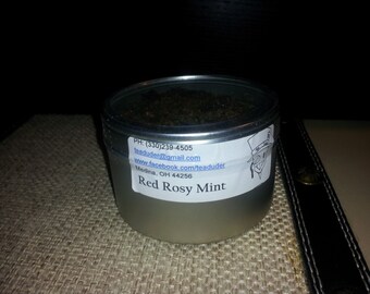 Red Rosy Mint loose leaf tea